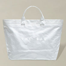 Load image into Gallery viewer, The Bag Message Print Paper Transparent Paper Top Handle Tote Bag
