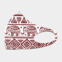 Load image into Gallery viewer, Elephant Print Fashion Mask

