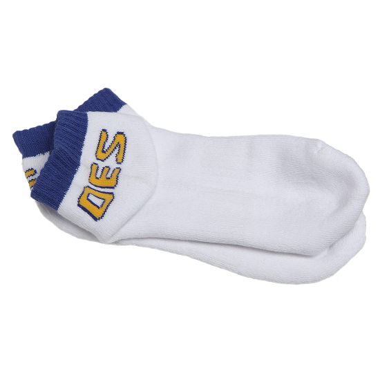 White OES Bootie Socks